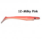 GOLTEENN Piggy 20cm 12-Milky Pink, 20cm, ~46g,(1 pcs) softbaits