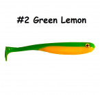 GOLTEENN Swimbait 17.5cm(~7") 01-Green Lemon, ~27g,(1 pcs) softbaits