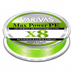 VARIVAS Max Power PE X8, lime green, 150M, #1 (0.168mm),max 20.2lb braided line