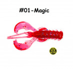 OSHELURE O-Claws 2.4" 01-Magic (8 pcs) силиконовые приманки