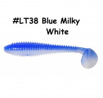 KEITECH Swing Impact Fat 2.8" #LT38 Blue Milky White (8 gab.) silikona mānekļi