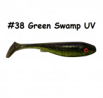 MAILE BAITS CROCODILE L 23cm, 80g, #38 Green Swamp UV  (1 pc) softbaits