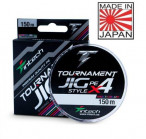 INTECH Tournament Jig Style PE X4 Multicolor 150M, #1.2 (0.187 mm), 20Lb (9.07kg) braided line