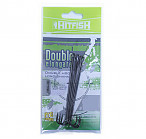 HITFISH Double Elongate+ #5/0, extra long open shank, Ø1.50mm, lenght 95mm(3 pcs) double hooks