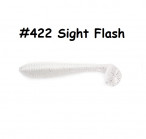 KEITECH Swing Impact Fat 3.3" #422 Sight Flash (7 pcs) softbaits