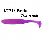 KEITECH Easy Shiner 3.5" #LT13 Purple Chameleon (7 pcs) softbaits