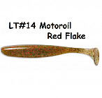 KEITECH Easy Shiner 3" #LT14 Motor Oil Red Flake (10 шт.) силиконовые приманки