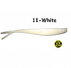 OSHELURE Zander Tail 7" 11-White (1gab.) silikona māneklis