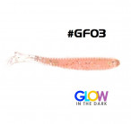 Bait Breath Fish Tail Ringer 2" #GF03 (10 pcs) softbaits