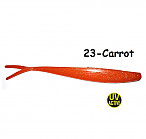 OSHELURE Zander Tail 7" 23-Carrot (1gab.) silikona māneklis