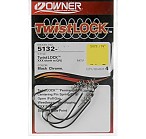 OWNER TwistLock 5132 #6/0 (4 pcs), with spiral twistlock, offset hooks