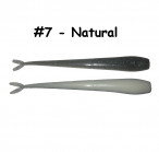 GOLTEENN Flat Slug 10"(25cm), ~25g 7-Natural (1 pcs) softbaits