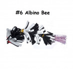 MANDULA TRJAMBULA-SHISHKA ~8.5cm body,  (~10cm with tail), #06-Albino Bee, floating foam lure