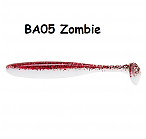 KEITECH Easy Shiner 3.5" #BA05 Zombie (7 pcs) softbaits