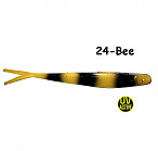 OSHELURE Zander Tail 7" 24-Bee (1gab.) silikona māneklis