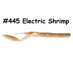 KEITECH Neko Camaron 5.5" #445-Electric  Shrimp(7 pcs) softbaits