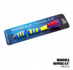 MANDULA HAPUGA 4.4"  ~11cm (with tail), Origin hooks, #201, floating foam lure