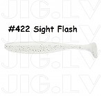 KEITECH Easy Shiner 4.5" #422 Sight Flash (6 pcs) softbaits
