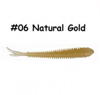 OSHELURE Magnet 3" 06-Natural Gold (10 pcs) softbaits