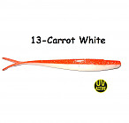 OSHELURE Zander Tail 7" 13-Carrot White (1gab.) silikona māneklis