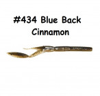 KEITECH Neko Camaron 5.5" #434-Black Blue Cinnamon (7 pcs) softbaits