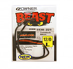 OWNER Beast Twistlock 5130 #12/0 (2 pcs) hooks