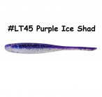 KEITECH Shad Impact 5" #LT45 Purple Ice Shad (6 pcs) softbaits