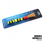 MANDULA HAPUGA 4.4"  ~11cm (with tail), Origin hooks, #204, floating foam lure