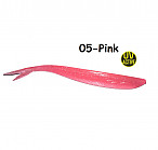GOLTEENN Dropshot V-tail 7" 05-Pink,~17g,(1 pcs) softbaits