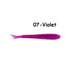 OSHELURE Magnet 2.5" 07-Violet (12 pcs) softbaits