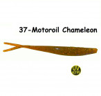 OSHELURE Zander Tail 7" 37-Motoroil Chameleon (1gab.) silikona māneklis
