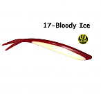 GOLTEENN Dropshot V-tail 7" 17-Bloody Ice ,  ~17g,(1 pcs) softbaits