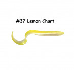 Silicone Eeel L 10cm body, 30cm with full tail, 21g, #37-Lemon Chart, 1pc, силиконовые приманки
