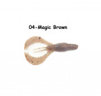 OSHELURE Catch Claws 2" 04-Magic Brown (8 gab.) silikona mānekļi